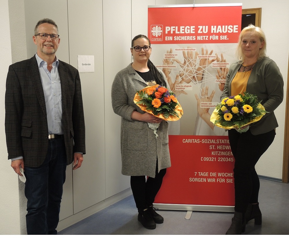DSCN2797 Caritasverband für den Landkreis Kitzingen e.V. – Begrüßung Frau Dietsch und Gratulation Frau Kossyk 