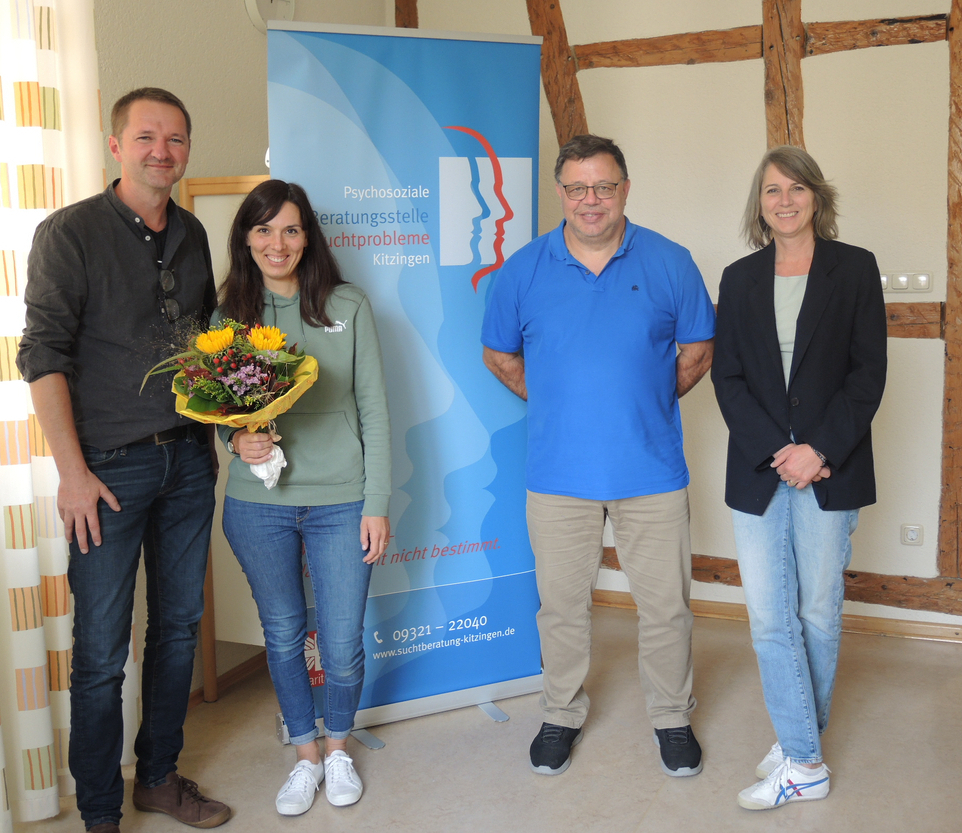 Lara_Eyrich_Begruessung Caritasverband für den Landkreis Kitzingen e.V. – Suchtberatungsstelle begrüßt neue Mitarbeiterin 